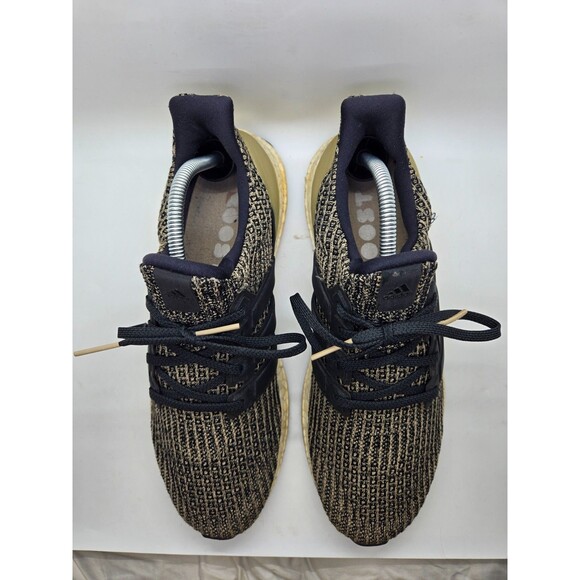 Adidas Ultraboost 4.0 Shoes Men\'s 9.5 Dark Mocha Gold Running Athletic Sneakers main image 4